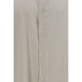Our Legacy Beige Lyocell Pattern Shirt