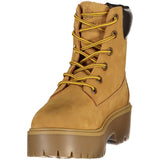 Lumberjack Brown Polyester Ankle Boots