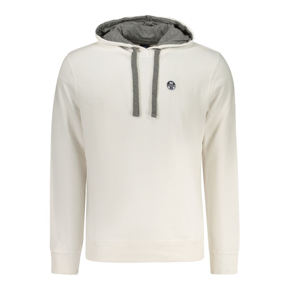 North Sails White Cotton Sweatshirt
