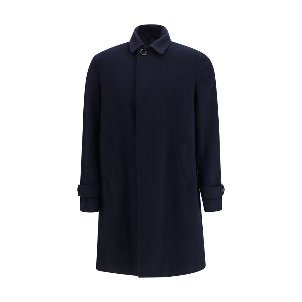 Lardini Blue Cashmere Coat