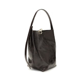 Benedetta Bruzziches Black Calf Leather Bos Taurus Backet Bag