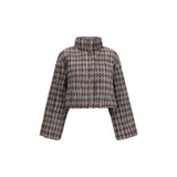 Gongdid Design Brown Goose Down Full-Length Jacket