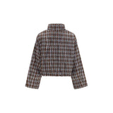 Gongdid Design Brown Goose Down Full-Length Jacket