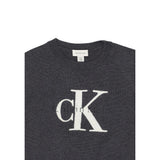 Calvin Klein Jeans Gray Cotton Sweatshirt