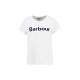 Barbour White Cotton T-Shirt