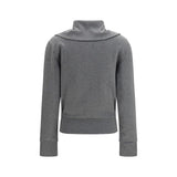 Balenciaga Gray Cotton Sweatshirt