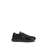 Prada Black Recycled Polyamide Athletic Sneakers