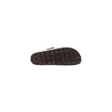 Birkenstock Beige Leather Clogs