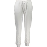 K-WAY White Cotton Women Sweatpants