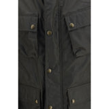 Belstaff Bicolor Cotton Full-Length Jacket