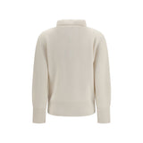 Forte_Forte White Wool Oves Aries Sweatshirt