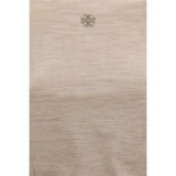 Tory Burch Beige Wool Oves Aries Sweatshirt