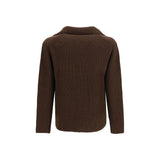 Brooksfield Brown Wool Oves Aries Full-Length Jacket
