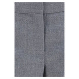 Alexander McQueen Gray Wool Oves Aries Casual Pants