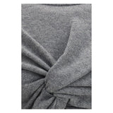 Balenciaga Gray Wool Oves Aries Sweatshirt