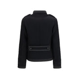 P.A.R.O.S.H. Black Wool Oves Aries Jacket