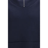 Umit Benan Blue Cotton Sweatshirt