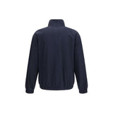 Umit Benan Blue Silk Full-Length Jacket
