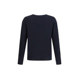 Umit Benan Blue Cotton Long Sleeve T-Shirt