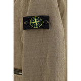 Stone Island Brown Cotton Full-Length Jacket