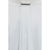 Brunello Cucinelli White Cotton Blouse