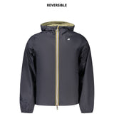 K-WAY Blue Nylon Shell Jacket