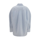Jacquemus Blue Cotton Dress Shirt