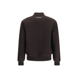 Brioni Brown Wool Oves Aries Bomber