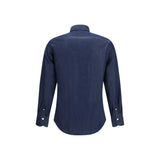 Finamore Blue Denim Shirt