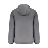 K-WAY Grey Polyamide Men's Jacket