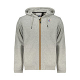 K-WAY Gray Polyester Men Sweatshirt
