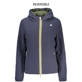 K-WAY Blue Nylon Women's Jacket