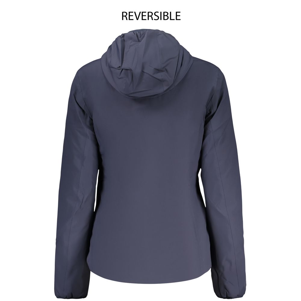 K-WAY Blue Nylon Women's Jacket