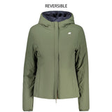 K-WAY Blue Nylon Women's Jacket