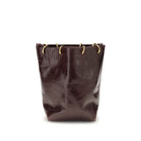Benedetta Bruzziches Brown Calf Leather Bos Taurus Backet Bag