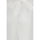 Forte_Forte White Polyester Shirt