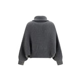 Brunello Cucinelli Gray Cashmere Cardigan