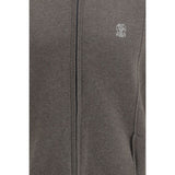 Brunello Cucinelli Bicolor Cashmere Hoodie