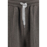 Brunello Cucinelli Bicolor Cashmere Joggers (Workout Pants)