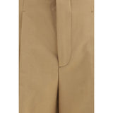 Umit Benan Beige Cotton Casual Pants