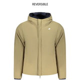 K-WAY Blue Nylon Men's Jacket