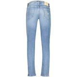 Guess Jeans Azzurro Cotton Mens Jeans