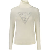 Guess Jeans White Viscose Women's Sweater