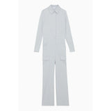 Patrizia Pepe Gray Polyester Jumpsuit