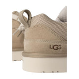 UGG Beige Suede Leather Chunky Sneakers