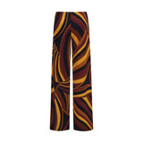 Emilio Pucci Multicolor Viscose Casual Pants