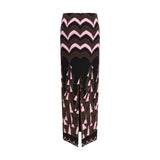 Emilio Pucci Multicolor Polyamide Long Skirt