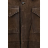 Valstar Brown Polyester Full-Length Jacket