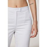 Patrizia Pepe White Polyester Dress Pants