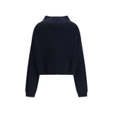 Khaite Blue Cashmere Cardigan
